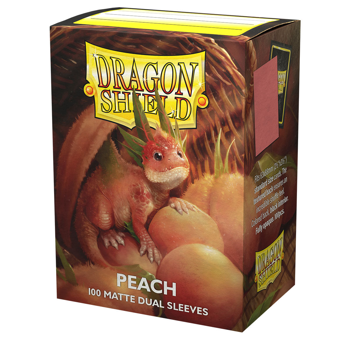 Protectores Dragon Shield Matte Dual - Peach