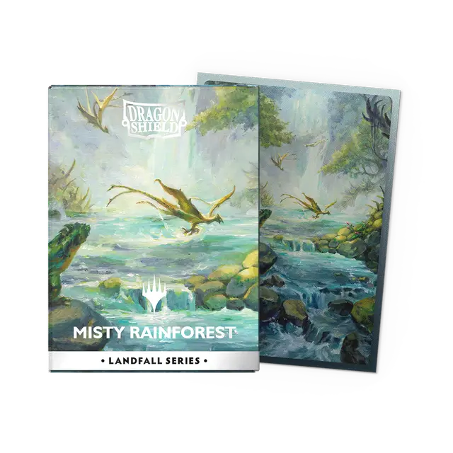 Landfall Series - Misty Rainforest - Matte Dual Art Sleeves