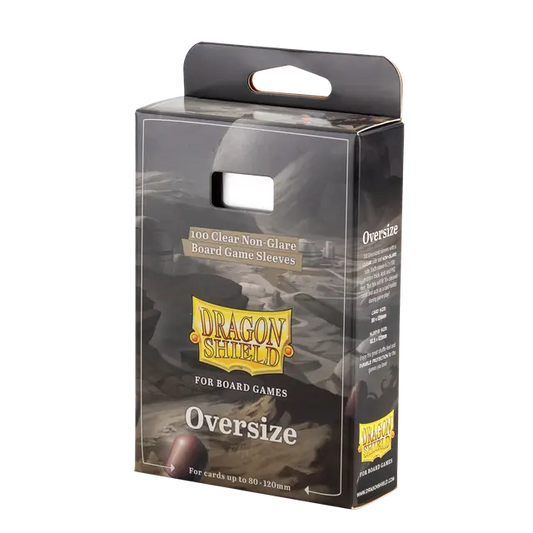 Oversize - Clear/Non-Glare