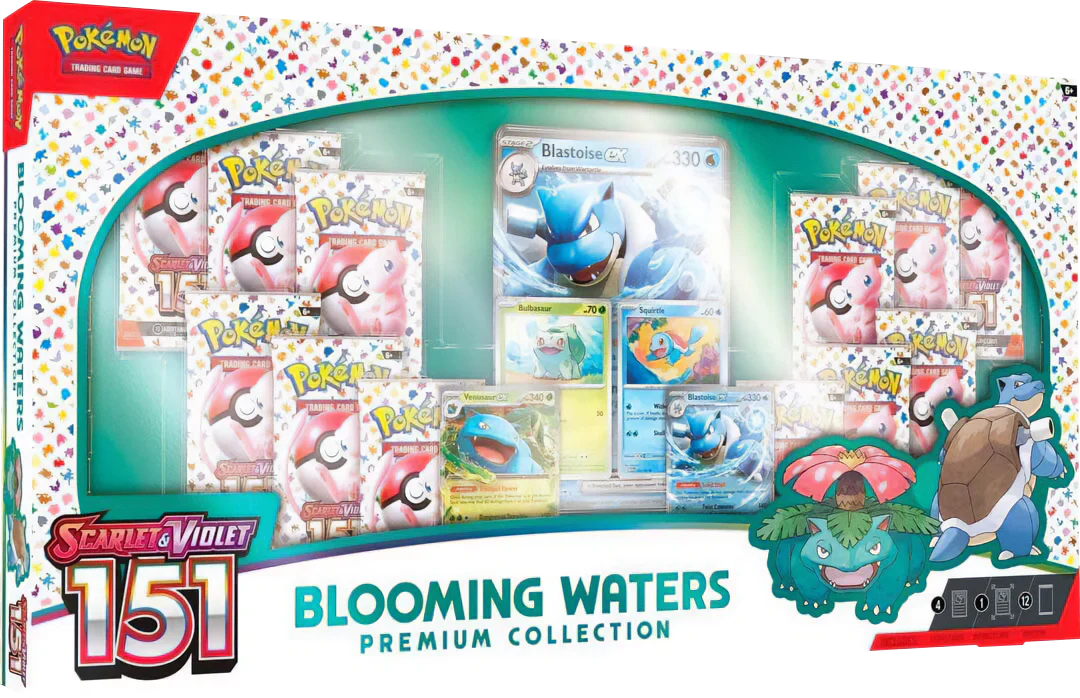 Scarlet & Violet 151: Blooming Waters Premium Collection