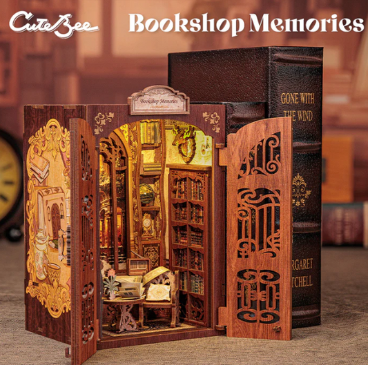 Bookshop Memories Book Nook - Cutebee
