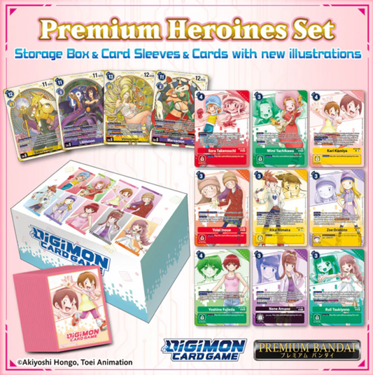 DIGIMON TCG - Premium Heroine Set PB18