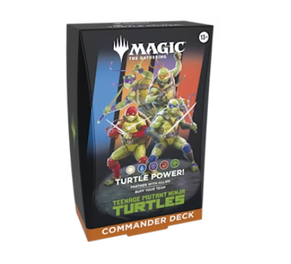 MTG: TEENAGE MUTANT NINJA TURTLES – COMMANDER DECK – TURTLE POWER