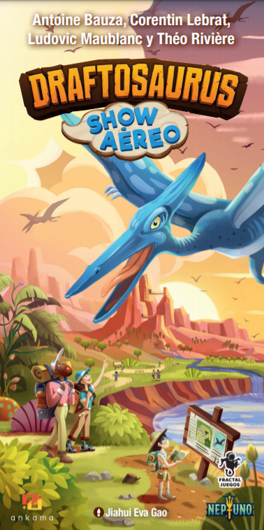 Juego de Mesa Draftosaurus Show Aéreo - Fractal