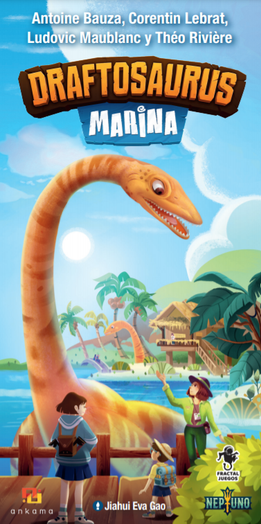 Juego de Mesa Draftosaurus Marina - Fractal