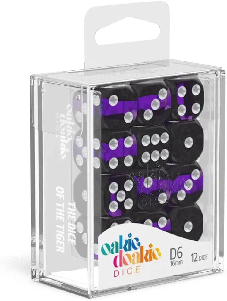 D6 16mm Enclave - Amethyst OAKIE DOAKIE DICE