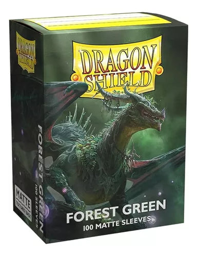 Protectores (100) Dragon Shield Matte - Forest Green