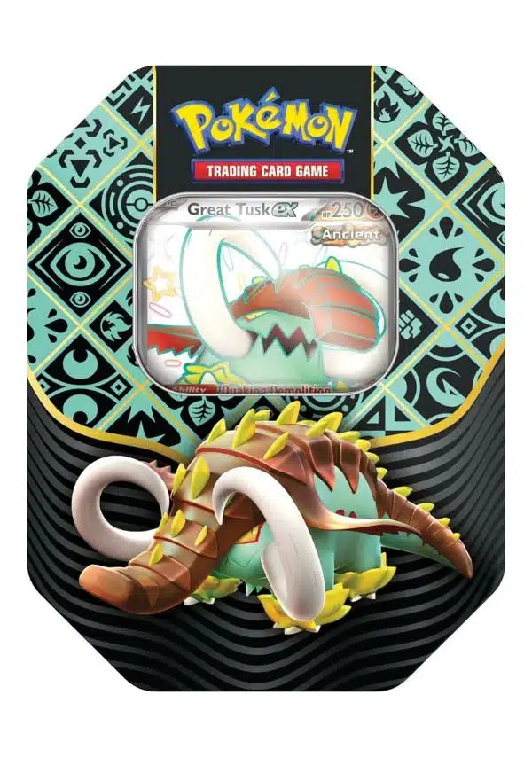 Destinos de Paldea: Colmilargo Ex Tin (Español) POKEMON