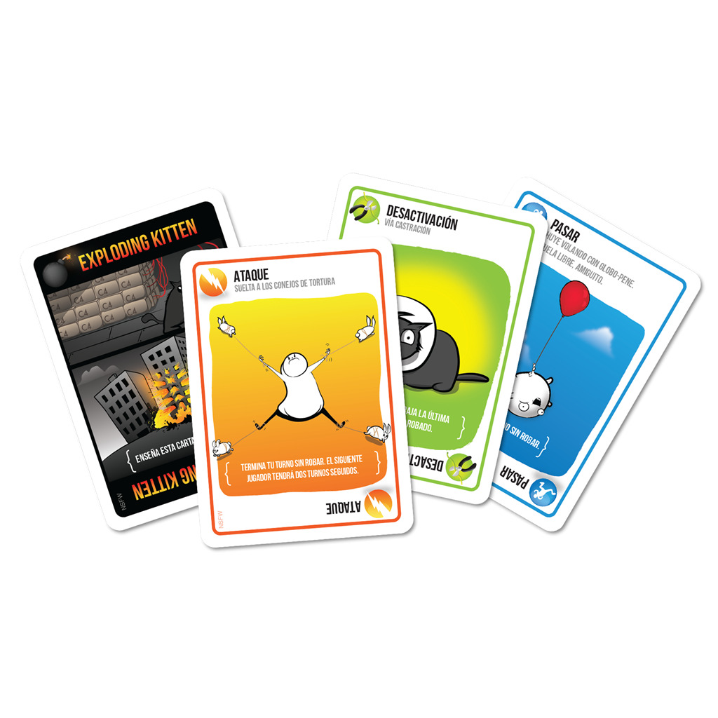 Exploding Kittens NSFW (Nueva Edición)