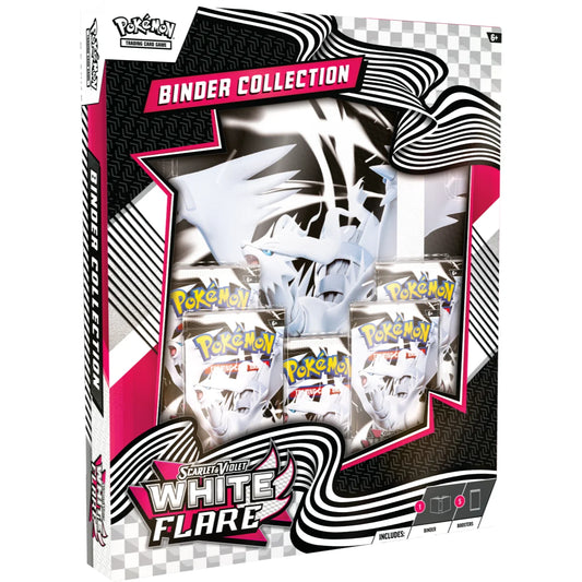 Pokemon TCG Scarlet & Violet - White Flare - Binder Collection - ESPAÑOL