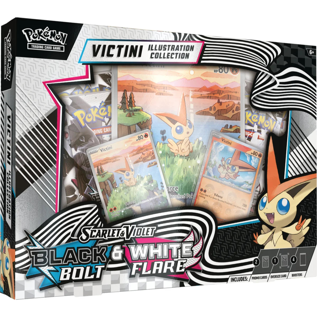 Pokemon TCG Scarlet & Violet - Black Bolt & White Flare - Unova Illustration Collection - ESPAÑOL