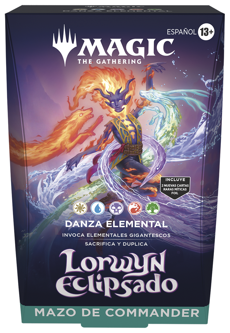 MTG: LORWYN ECLIPSED - COMMANDER DECK - DANCE OF THE ELEMENTS ESPAÑOL