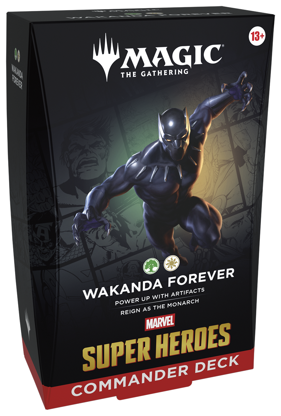 MTG Marvel Super Heroes -  Commander Deck - Wakanda Forever Español
