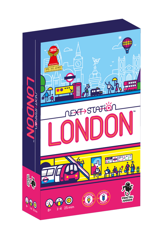 Juegos de Mesa Next Station: London - Fractal