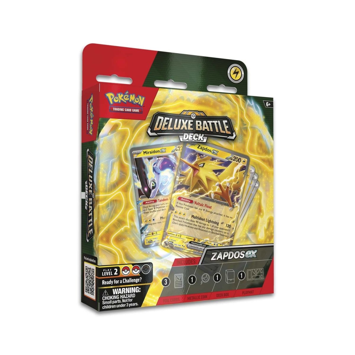 Deluxe Battle Deck Zapdos Ex (Inglés) POKEMON