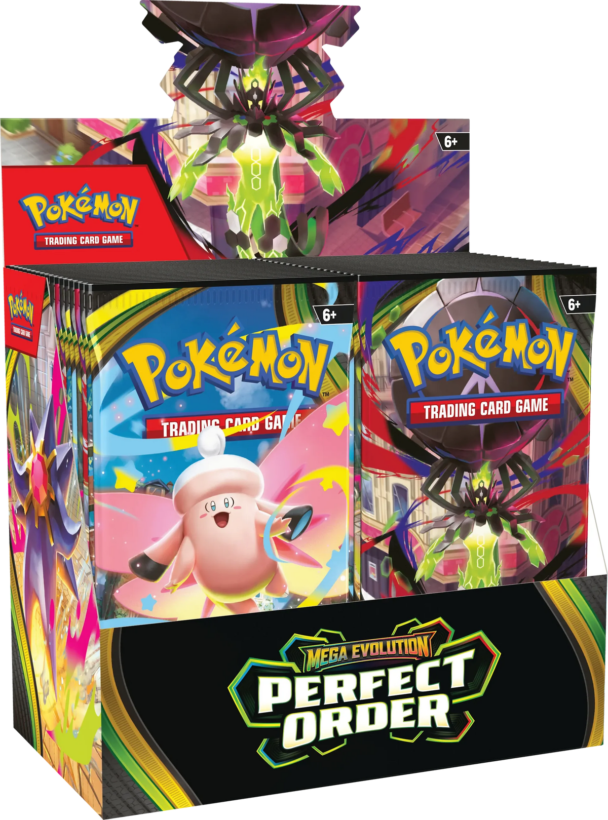Pokemon TCG: Mega Evolution 03 Perfect Order- Booster display ingles