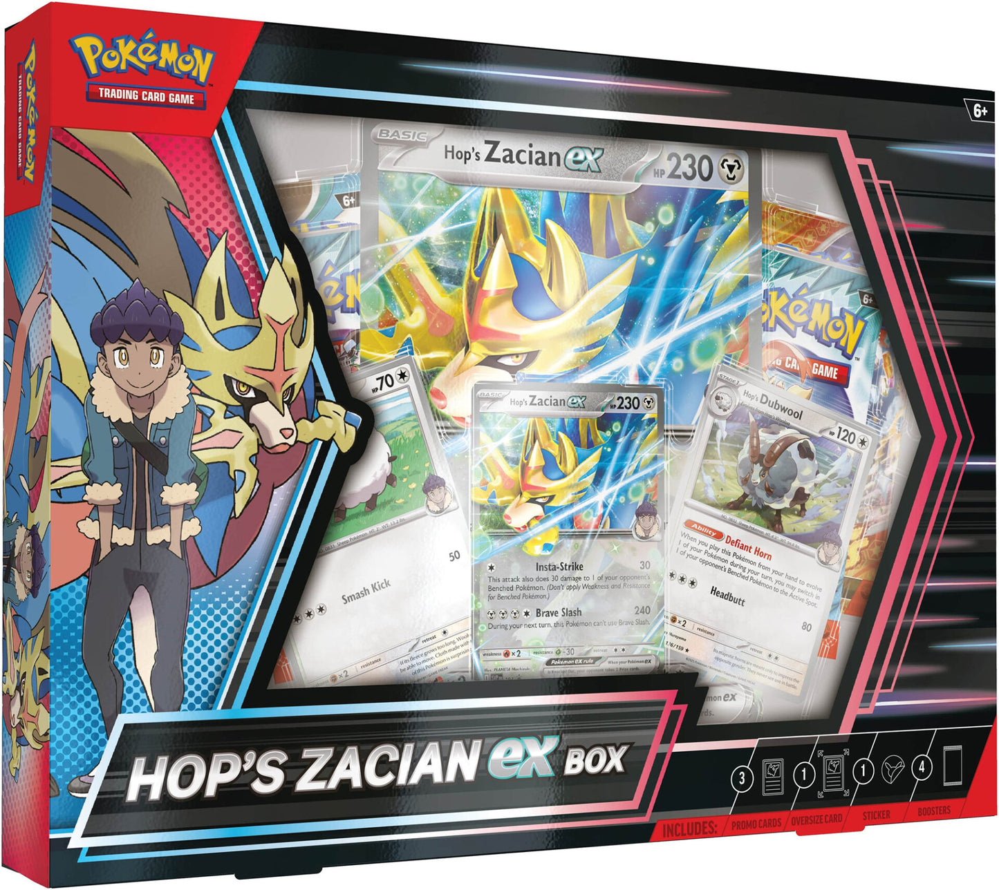 Pokémon TCG: Hop’s Zacian EX ESPAÑOL