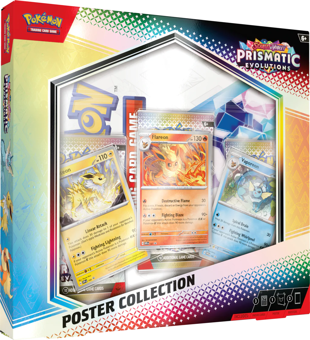 Scarlet & Violet Prismatic Evolutions - Poster Collection