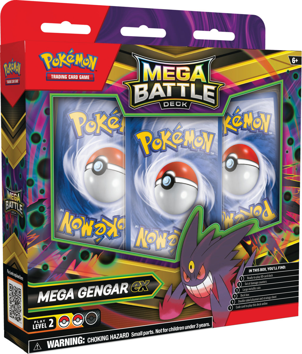 Pokemon TCG - Deluxe Battle Decks Mega Gengar - Español