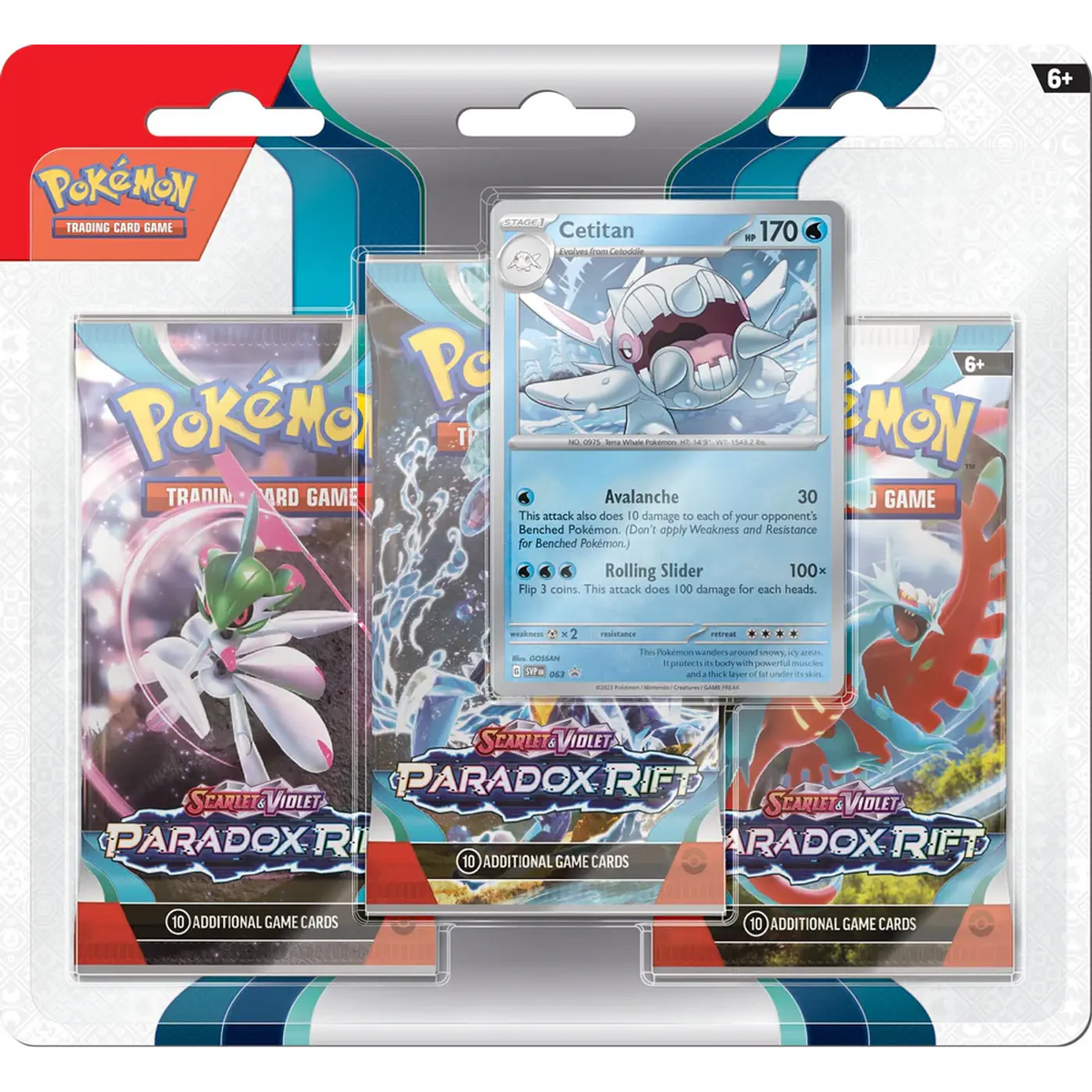 Brecha Paradojica: Cetitan blister (Español) POKEMON