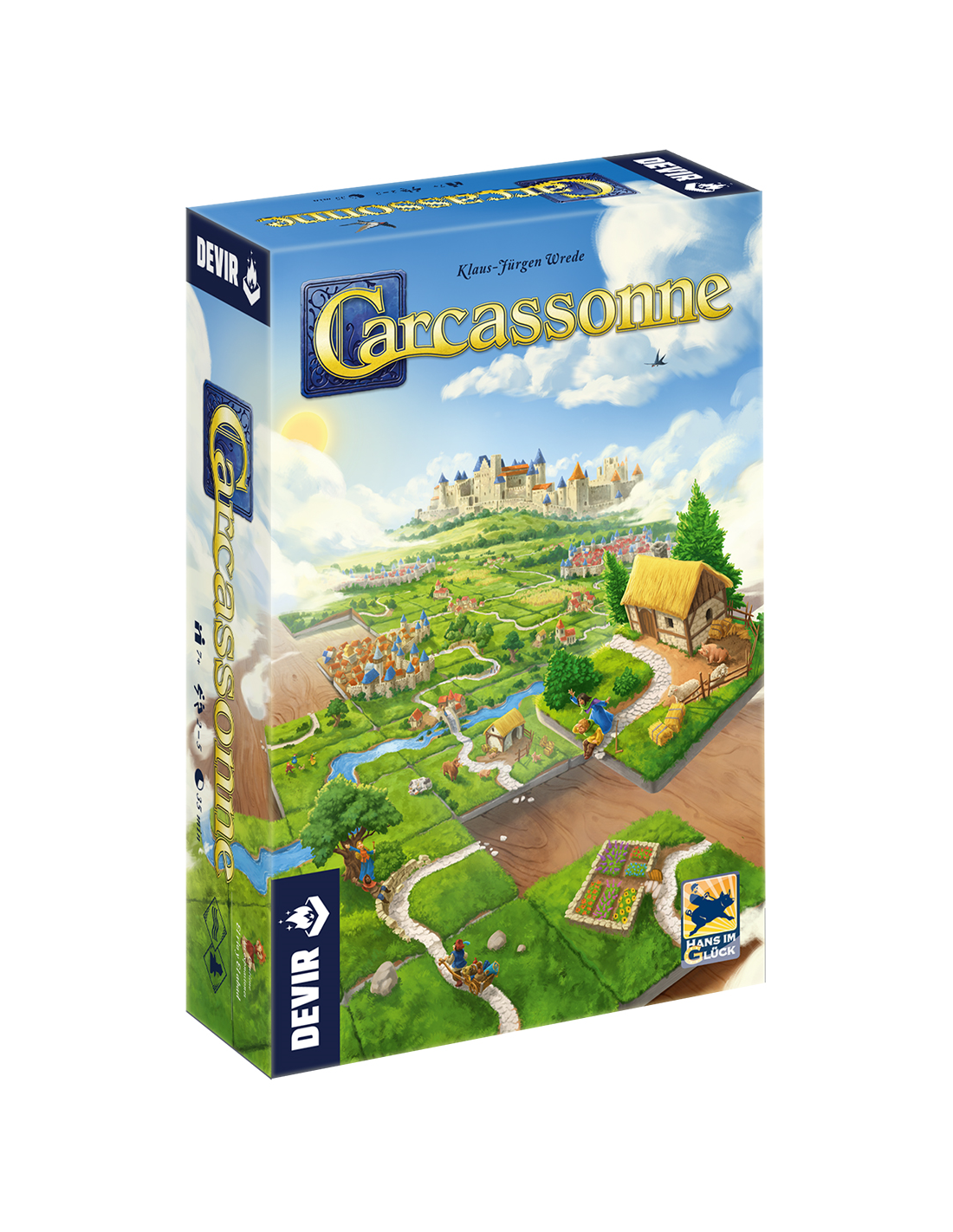 Juego de Mesa Carcassonne (2da Edición) - Devir