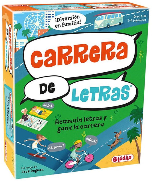 Juego de Mesa Carrera De Letras - Ludilo