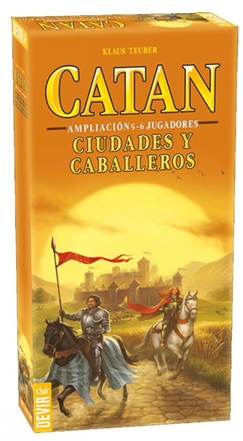 Juego de Mesa Catan: Ciudades y Caballeros 5-6 jugadores