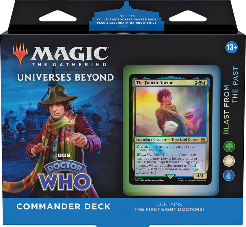 Doctor Who: Blast from The Past Commander Deck MAGIC THE GATHERING