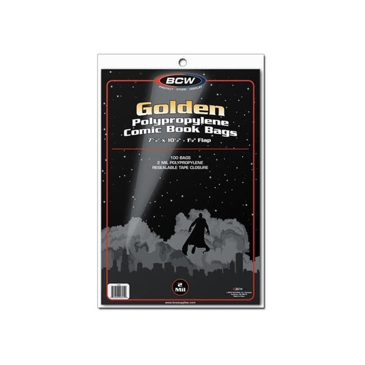 Bolsas Para Comics Bcw Golden Comic Bags