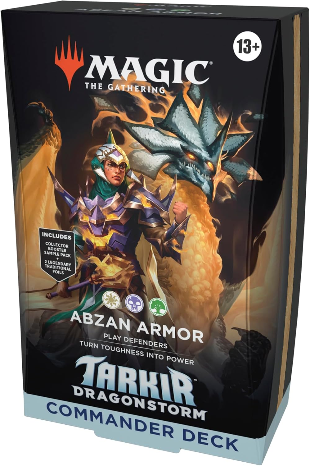 MTG Tarkir: Dragonstorm Commander Deck - Abzan Armor [Esp]