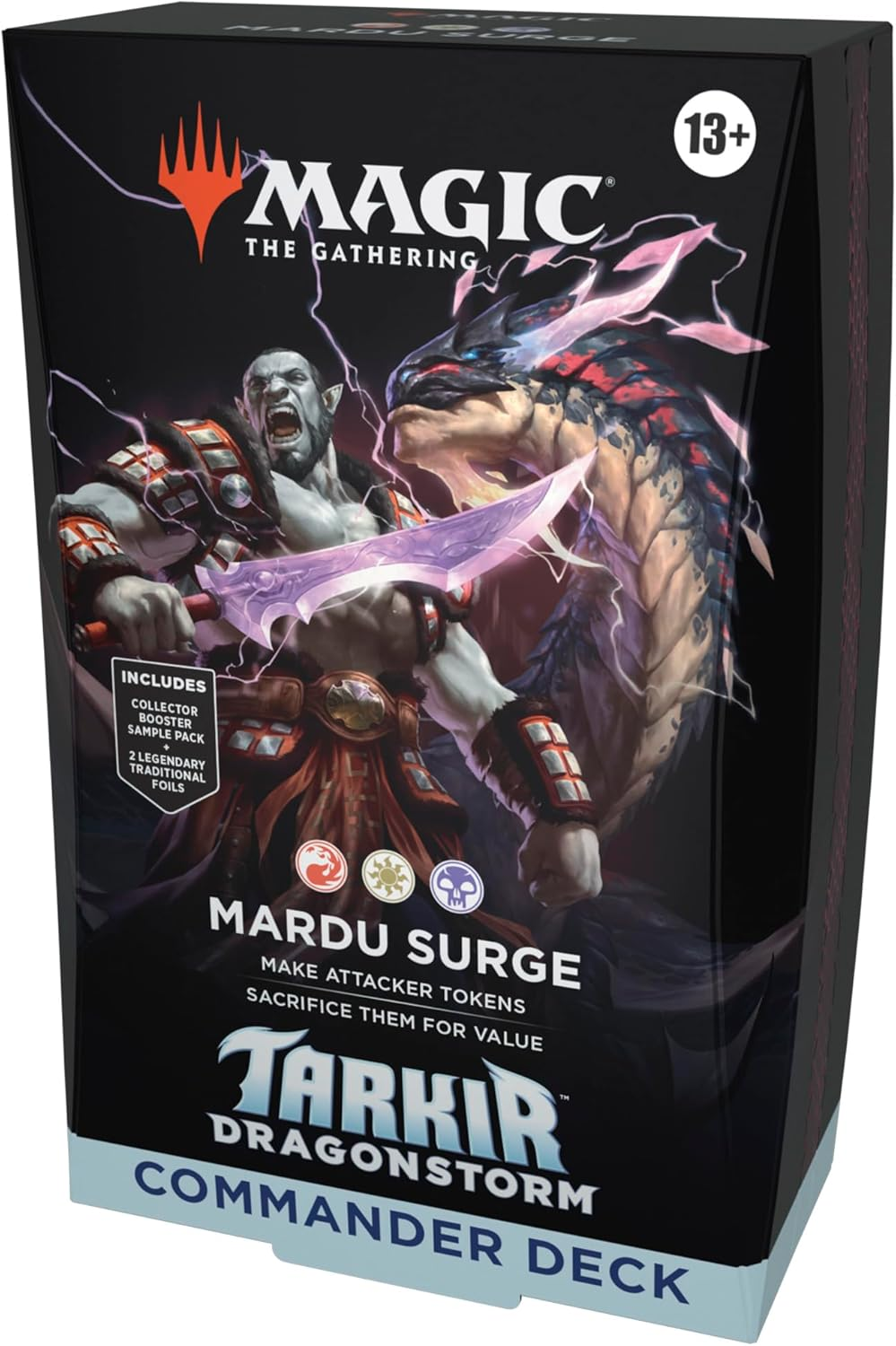 Magic: The Gathering Tarkir: Dragonstorm Commander Deck - Mardu Surge - INGLES