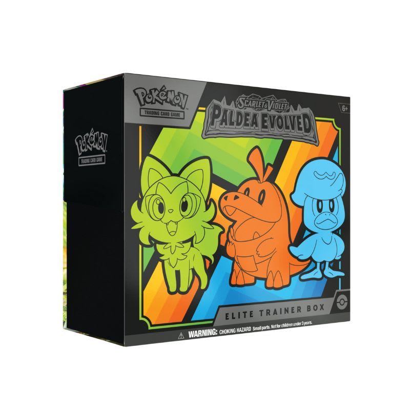 Evoluciones en Paldea: Caja de entrenador élite (Español) POKEMON