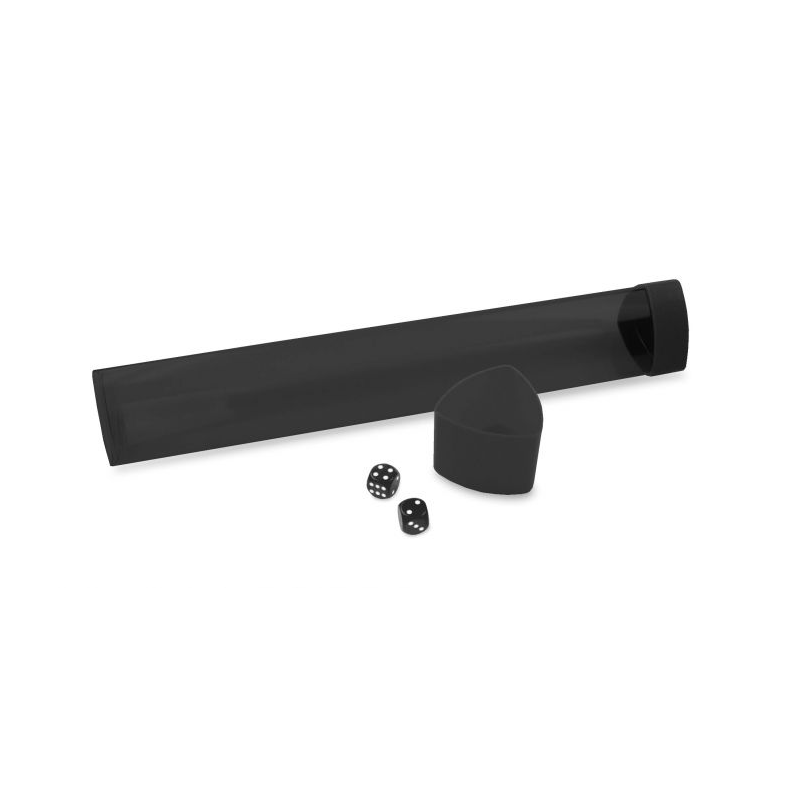 PLAYMAT TUBE - WITH DICE HOLDER ALL BLACK