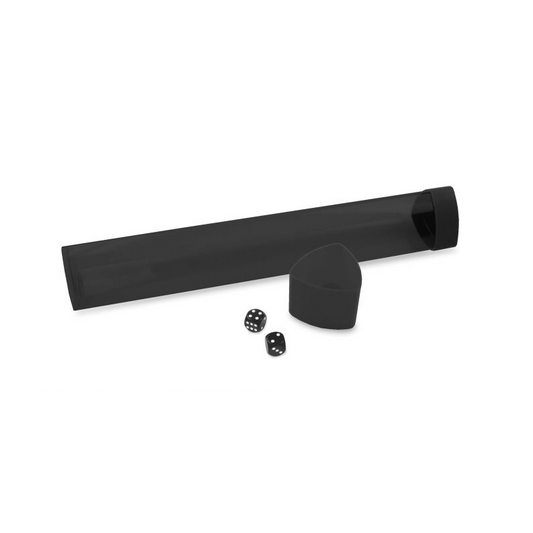 PLAYMAT TUBE - WITH DICE HOLDER ALL BLACK