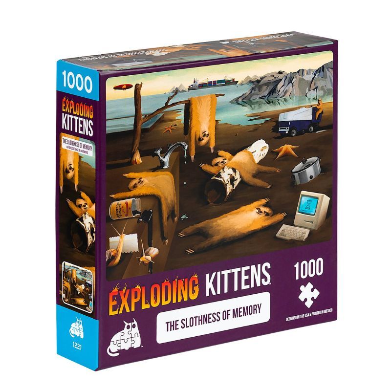 Puzzles Exploding Kittens 1000 piezas: Sloths
