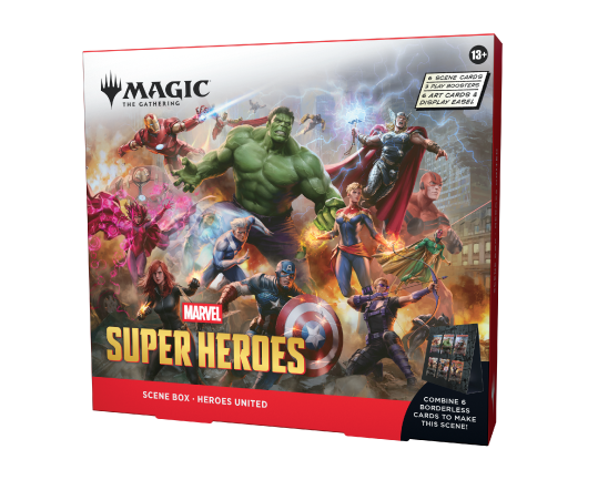 Universes Beyond Marvel Super Heroes - Heroes United Scene Box
