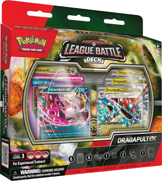 Pokemon TCG Dragapult EX League Battle Deck ESPAÑOL