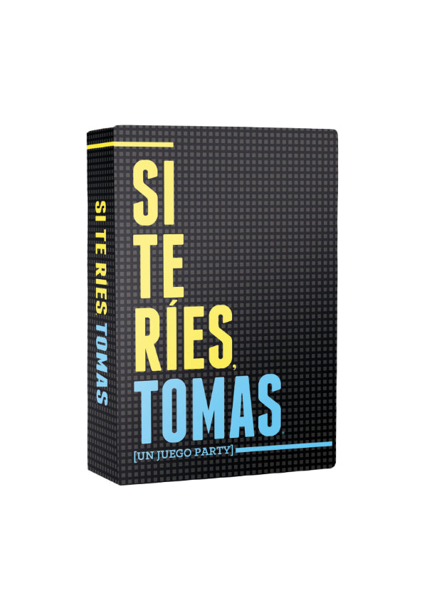 Si te ries, tomas - Juego de Cartas