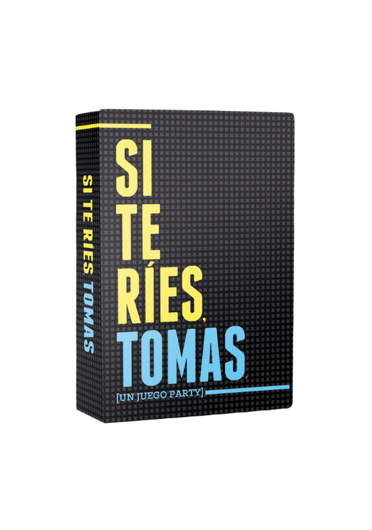 Si te ries, tomas - Juego de Cartas