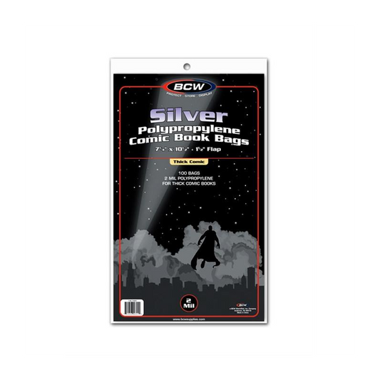 Bolsas Para Comic Bcw Silver Comic Bags - Thick