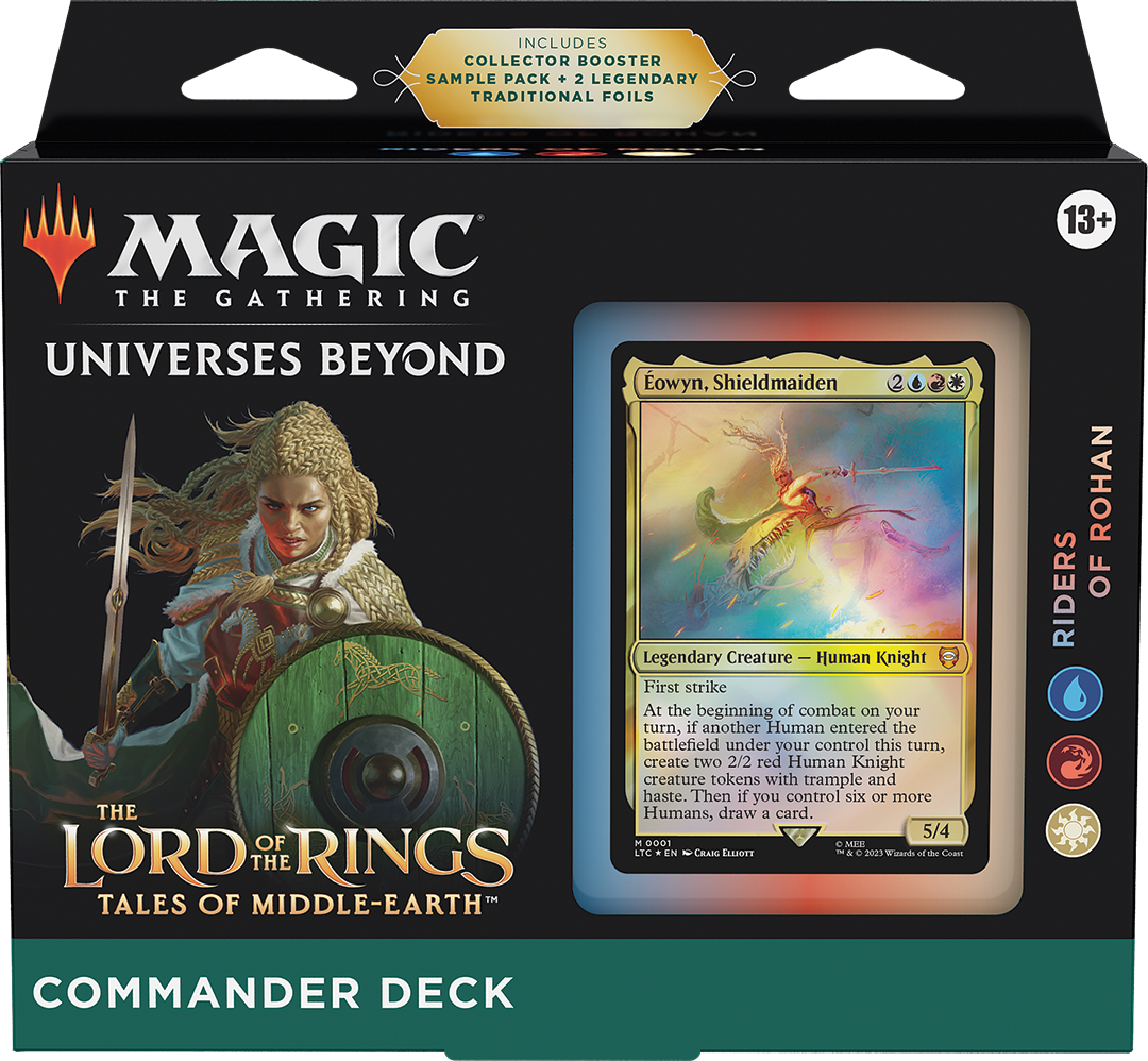 The Lord of the Rings: Éowyn commander deck MAGIC THE GATHERING