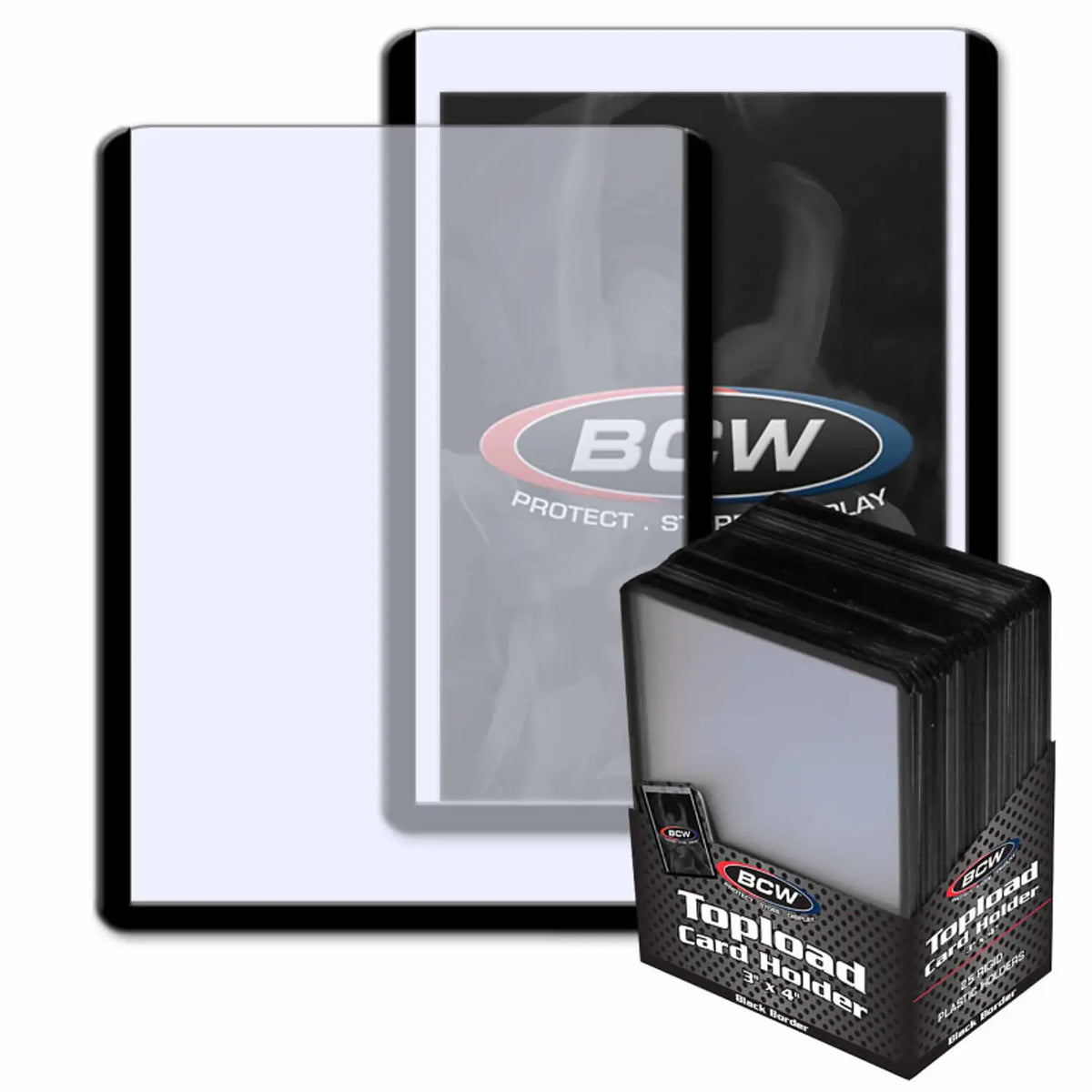 Topload Black BCW