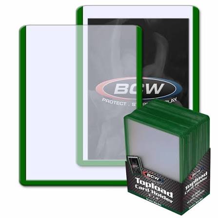 Topload Green BCW