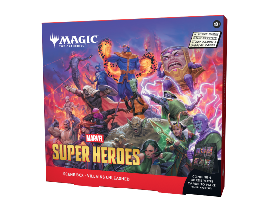 Universes Beyond Marvel Super Heroes - Villains Unleashed Scene Box