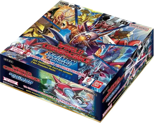 Digimon TCG: World Convergence BT-21 Booster Display